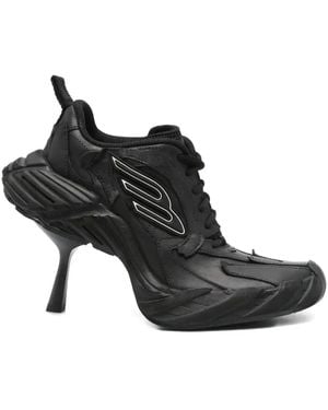 Balenciaga 140Mm Monday Leather Pumps - Black