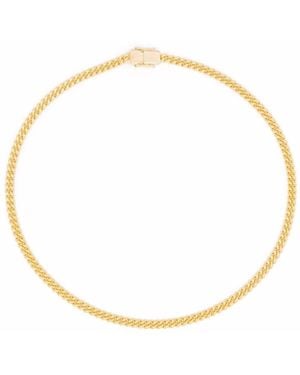 Tom Wood Curb Chain Necklace - White