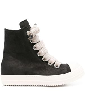 Rick Owens Jumbolaced Trainers - Black