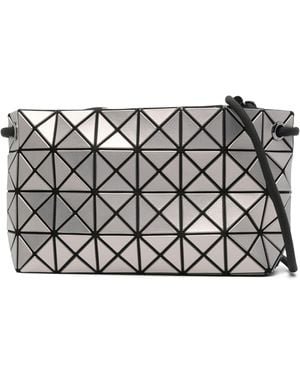 Issey Miyake Loop Metallic Shoulder Bag - Grey