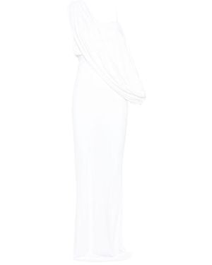 Christopher Esber Aiba Draped Maxi Dress - White