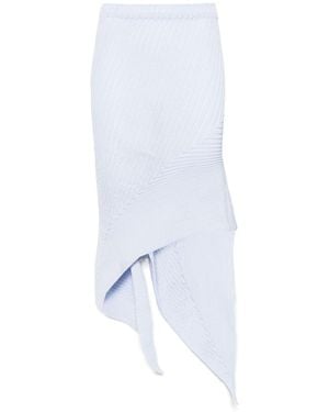 Issey Miyake Asymmetric Skirt - White