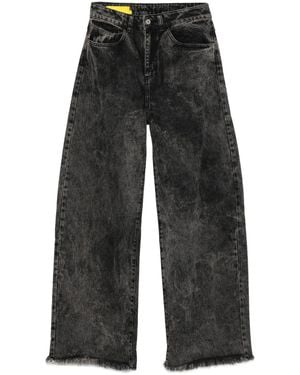 Marques'Almeida High-Waisted Boyfriend Jeans - Grey
