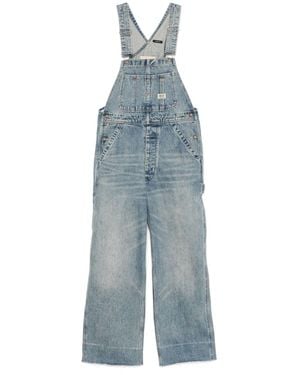 R13 D'Arcy Dungarees - Blue