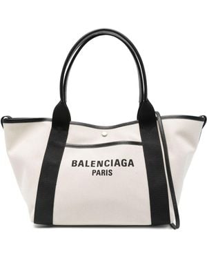 Balenciaga Medium Biarritz Tote Bag - White