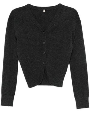 R13 V-Neck Cardigan - Black