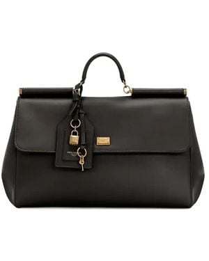 トートバッグ Dolce & Gabbana VIT.ST.DAUPHINE+ORO (BB6003 B100180999) Dolce e gabbana Vit.st.dauphine+oro available on Gaudenzi