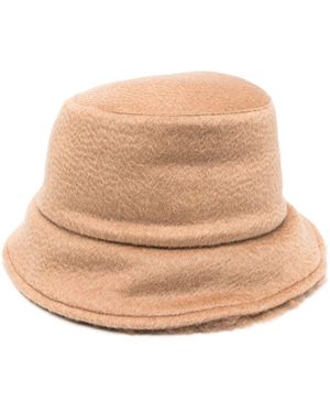 ハット MAX MARA Embroidered Polyester Tessa Bucket Hat Max Mara Tessa Bucket Hat in Beige | endource