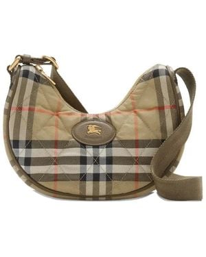Burberry Horseshoe Cross Body Bag​ - Natural