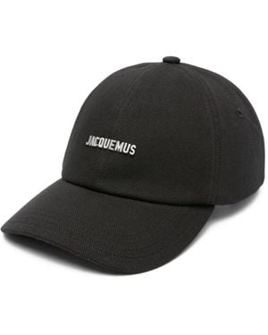 Jacquemus Gadjo Logo Cap - Black