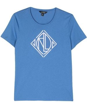 Ralph Lauren Logo-Print T-Shirt - Blue