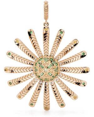 Harwell Godfrey 18K Major Sunflower Pendant - White