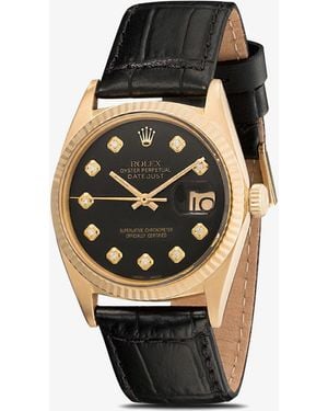 Lizzie Mandler Reworked Vintage Rolex Oyster Perpetual Datejust Watch - Metallic
