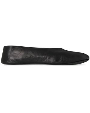 The Row Stella Ballet Flats - Black