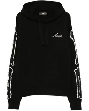 Amiri Bones Hoodie - Black