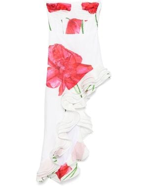 Charo Ruiz Esme Midi Dress - White