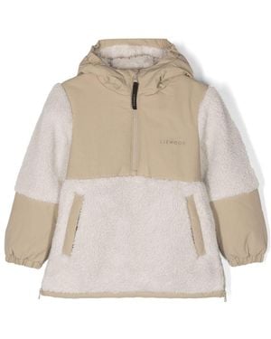 Liewood Kids Neutral Brucie Anorak Jacket - Natural