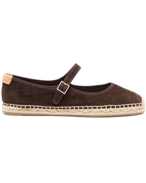 Tory Burch Mary Jane Espadrilles - Brown