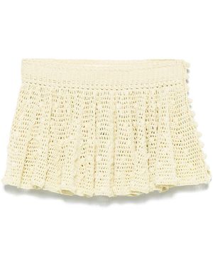 Judy Turner Cecil Miniskirt - Natural