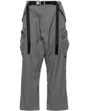 ACRONYM Low-Rise Cargo Trousers - Grey