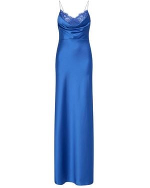 Rebecca Vallance R Vallance Remi Strp Lace Insert Gown - Blue
