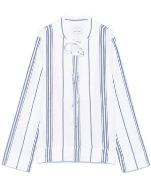 Matteau Fisherman Popover Blouse - White