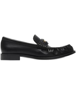 Burberry Leather Loafers - Black