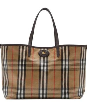 Burberry Medium Highlands Tote Bag - Brown