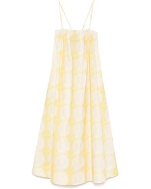 Asceno Heather Maxi Dress - White
