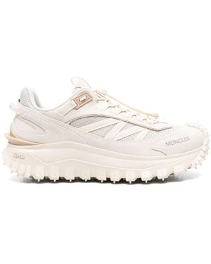 スニーカー MONCLER TRAILGRIP LITE3 LOW TOP SNEAKERS Brown Trailgrip Lite3 Nubuck & Suede Sneakers - Sneakers for