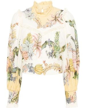 ALÉMAIS Oleander Top - Metallic