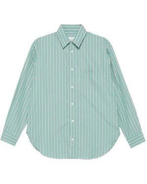 Matteau Striped Shirt - Blue