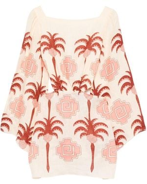 Johanna Ortiz After Wave Mini Dress - Pink