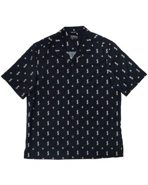 Ksubi Allstar Resort Short-Sleeve Shirt - Blue