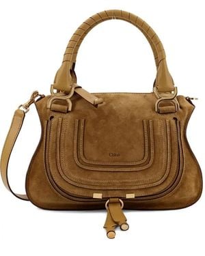 Chloé Small Marcie Tote Bag - Brown