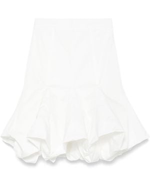 Judy Turner Swan Miniskirt - White
