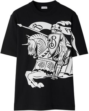 Burberry t shirt lyst hot sale