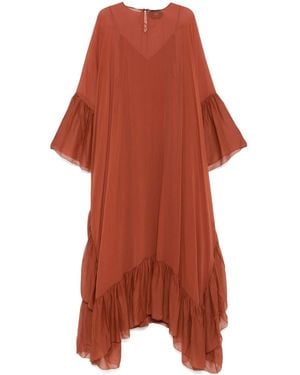 ‎Taller Marmo Silk Gown - Orange