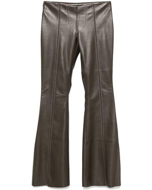 Elena Velez Flared Pants - Gray