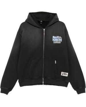 Represent X Iron Maiden Anniversary Zip-Up Hoodie - Black