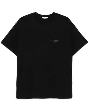 Givenchy Logo-Print T-Shirt - Black