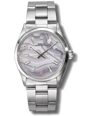 Jacquie Aiche Reworked Vintage Rolex Oyster Perpetual Watch - Grey