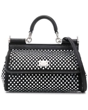 Dolce & Gabbana Sicily Tote Bag - Black