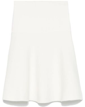 Frankie Shop Agathe Knitted Top - White