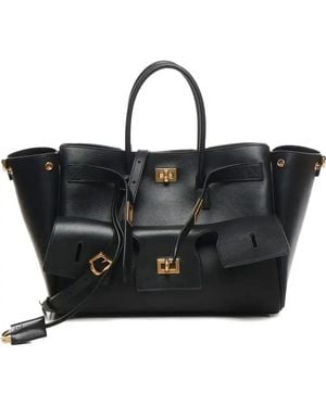 Balenciaga Bb Small Bel Air Bag - Black