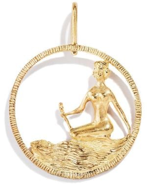 RENATO CIPULLO 18Kt Virgo Pendant - Metallic