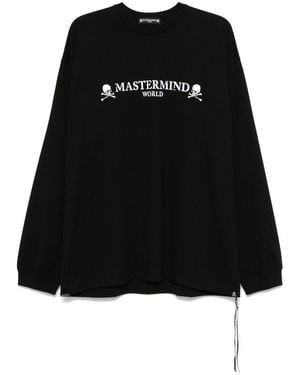 Mastermind Japan Logo-Print T-Shirt - Black