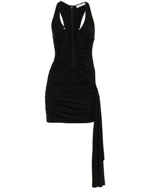 Christopher Esber Salacia Ruched Mini Dress - Black
