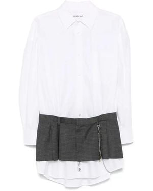 Alexander Wang Dress With Pocket - White