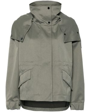 Canada Goose Olivine Logo-Appliqué Jacket - Gray